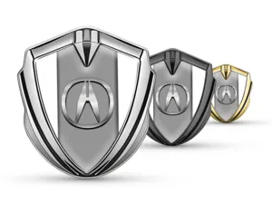 Honda Metallico Emblema Badge Durevole Tocco Premium